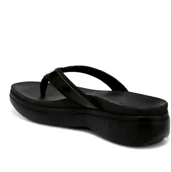 New w/Box Vionic High Tide II Women's Platform Orthotic Thong-Style Sandals 7.5
