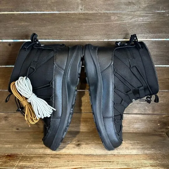 New‎ Womens Keen Uneek SNK II Black Chukka Winter Snow Ankle Boots Size 8.5 M