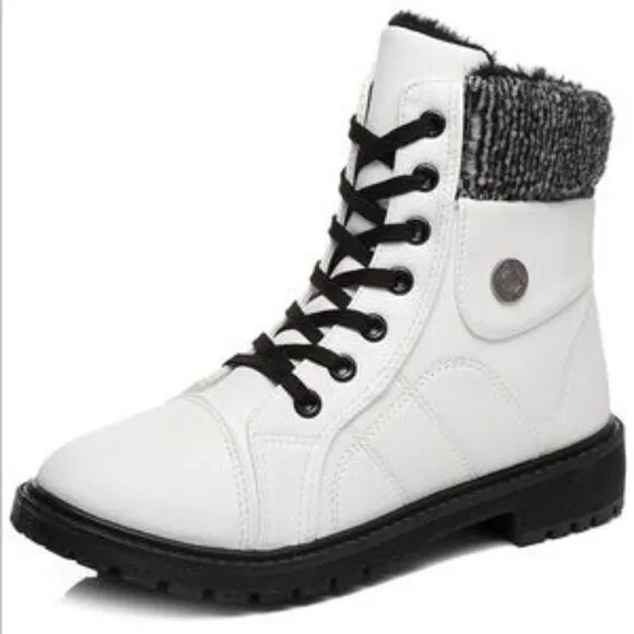 NEW Waterproof Combat Boots Anti-Slip Snow Boots