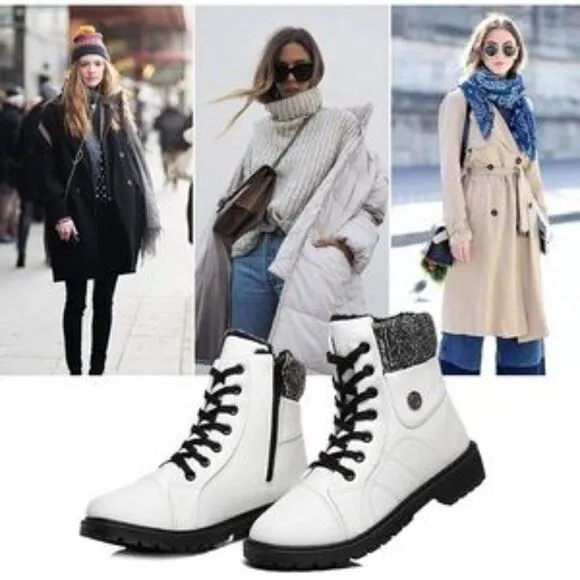 NEW Waterproof Combat Boots Anti-Slip Snow Boots