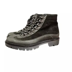 NIB Goodman GMB Black Leather/ Suede Hiking Boots Men's Size 9.5