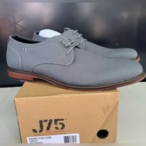 NIB J75 Jump Men’s Hamilton Gray Oxford Dress Shoes Lace Up - Size 9