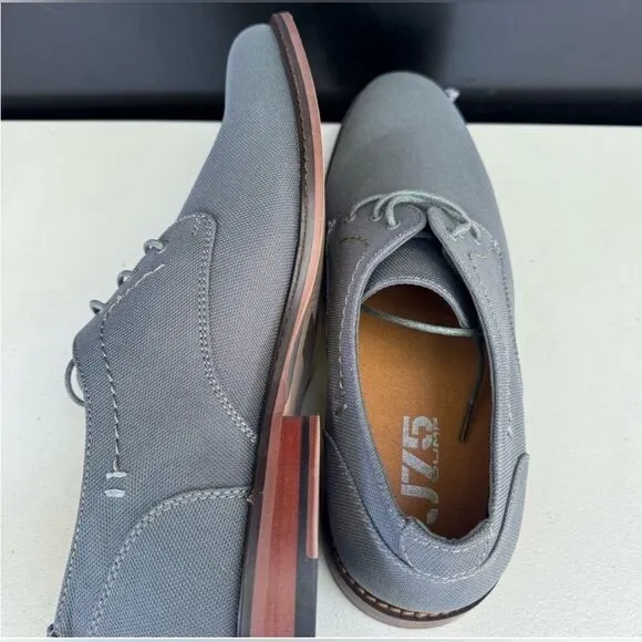 NIB J75 Jump Men’s Hamilton Gray Oxford Dress Shoes Lace Up - Size 9