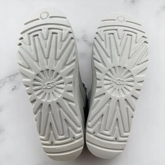 NIB UGG Highland Hi Cali Collage Shoes In White