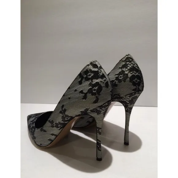 Nicholas Kirkwood Floral Lace Pumps, Size 40, NEW, Retail $675,