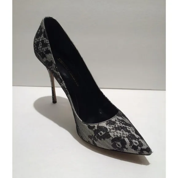 Nicholas Kirkwood Floral Lace Pumps, Size 40, NEW, Retail $675,