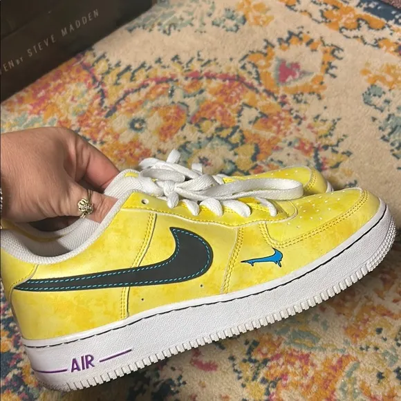 Nike Air Force 1 LV8 1 (GS) &quot;Peace, Love, Basketball&quot; Youth Sz 7Y