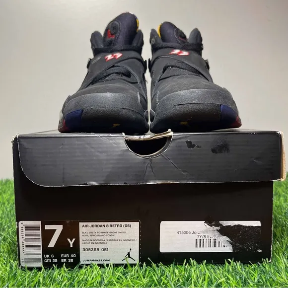 Nike Air Jordan 8 VIII Retro GS Playoffs 2013