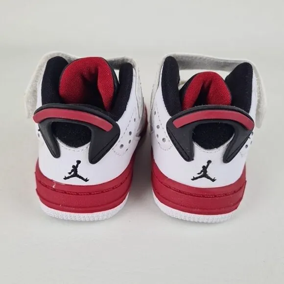 Nike Air Jordan Fusion 6 Toddlers Leather Sneakers White