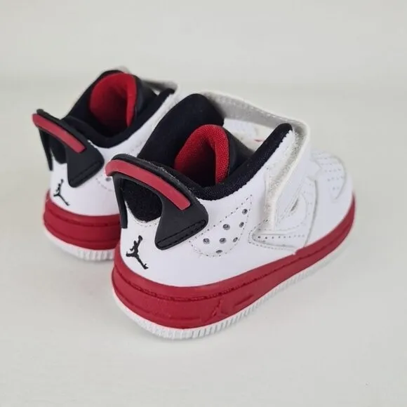 Nike Air Jordan Fusion 6 Toddlers Leather Sneakers White
