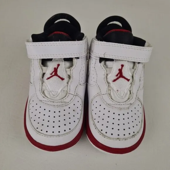 Nike Air Jordan Fusion 6 Toddlers Leather Sneakers White