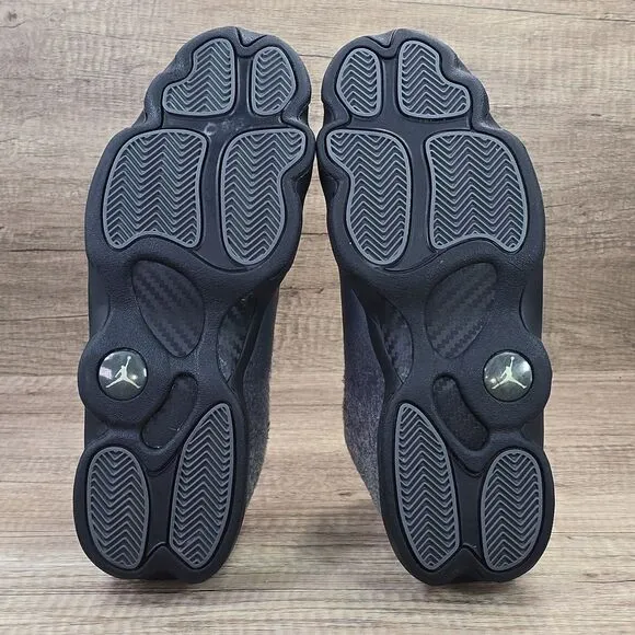 Nike Air Jordan Horizon Low Premium Men's Sz 12 Gray Black Sneakers (850678-003)