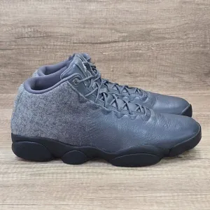 Nike Air Jordan Horizon Low Premium Men's Sz 12 Gray Black Sneakers (850678-003)