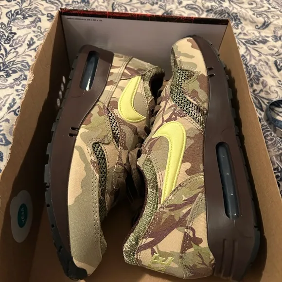 Nike Air Max 1 '86 OG Size 11 Mens Camo Brown Mint Green New Sneakers NIHB Shoes