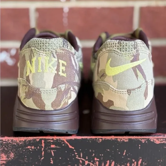 Nike Air Max 1 '86 OG Size 11 Mens Camo Brown Mint Green New Sneakers NIHB Shoes