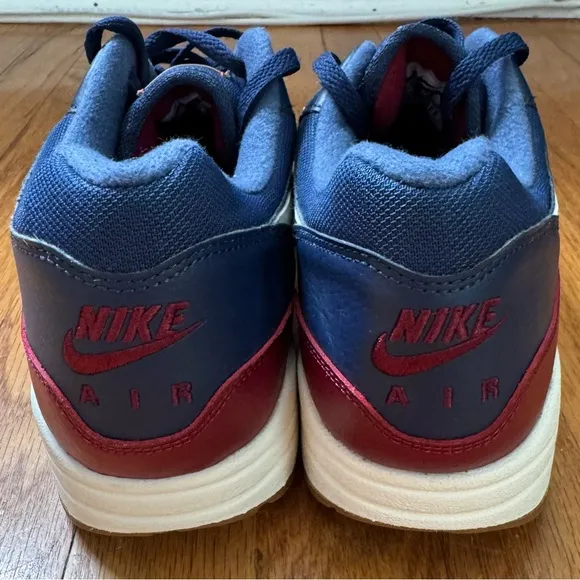 Nike Air Max 1 Navy Team Red Gum Men’s Size 12 (AH8145-400) Sneakers Shoes OG