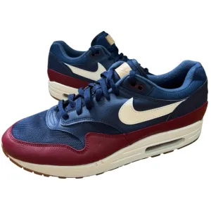 Nike Air Max 1 Navy Team Red Gum Men’s Size 12 (AH8145-400) Sneakers Shoes OG