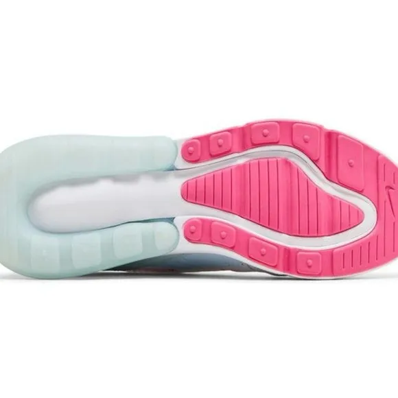 Nike Air Max 270 GS White and Pinksicle Sneakers