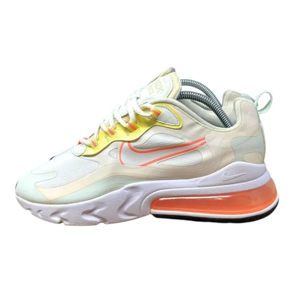 Nike Air Max 270 React CV8818-102 Womens Shoes Sneaker Running Mesh Size 9.5