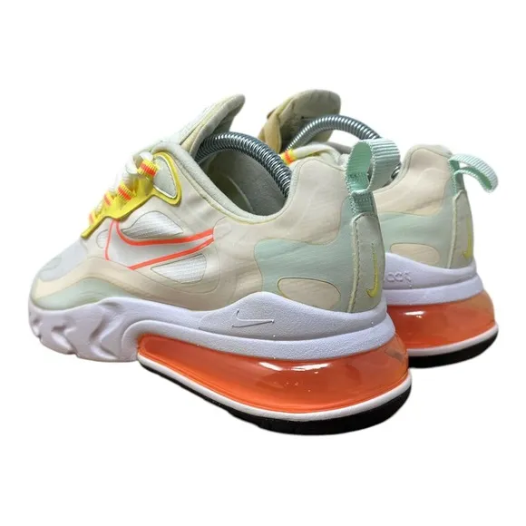 Nike Air Max 270 React CV8818-102 Womens Shoes Sneaker Running Mesh Size 9.5
