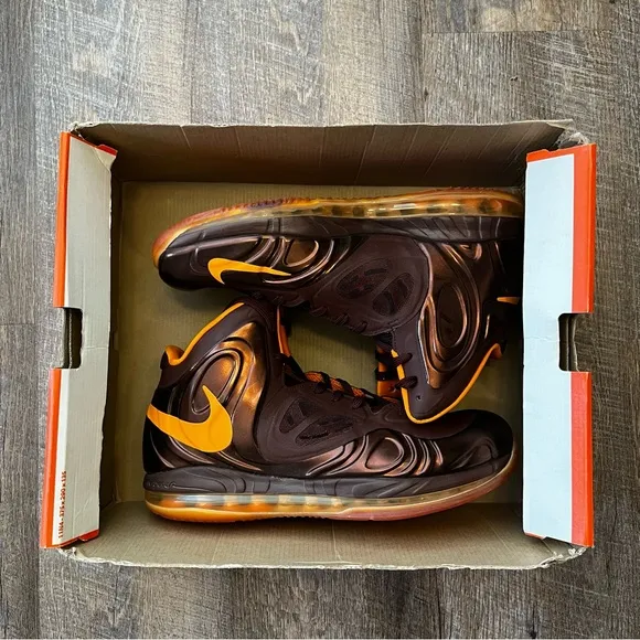 Nike Air Max Hyperposite Team Brown Mandarin Total Orange