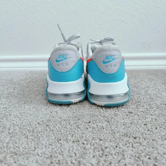Nike Air Max Women's Size 8.5 Blue Gray Orange Running Shoes Sneakers CD5432-008