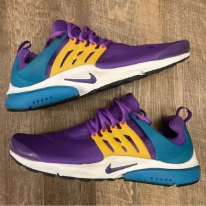 Nike Air Presto Wild Berry Fierce Purple Blue Yellow