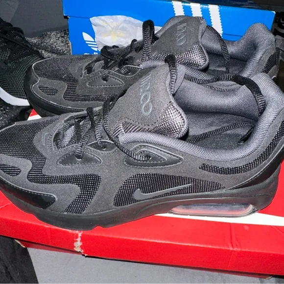 Nike Black Sneakers with Dynamic Design