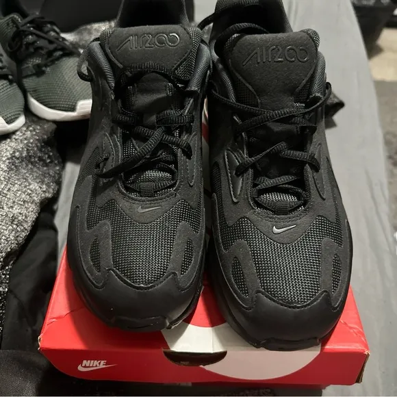 Nike Black Sneakers with Dynamic Design