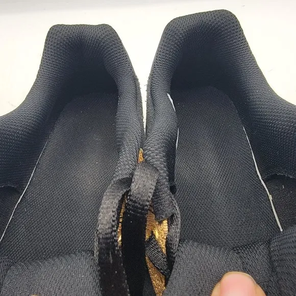 Nike Court Royale Womens Size 8.5 Black Gold Sneaker Shoes Casual AJ7731-006