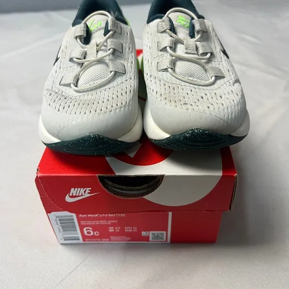Nike Dunk Low &amp; Air Max 270 Go Toddler Sneakers Bundle - Black White Green 6C