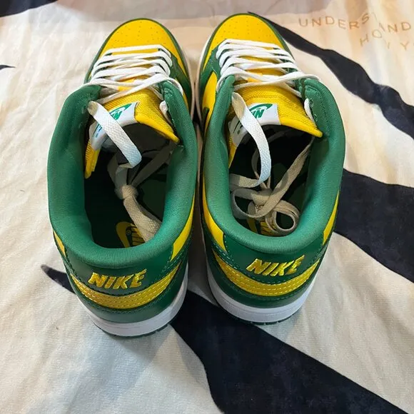 Nike Dunk Low Sp Shoes Varsity Maize Pine Green