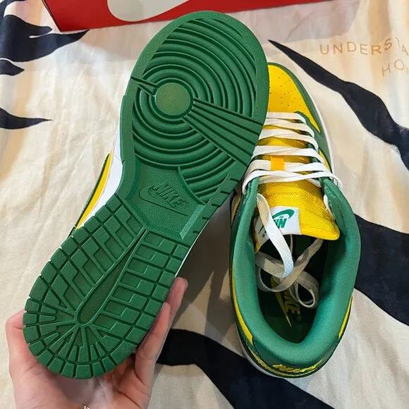 Nike Dunk Low Sp Shoes Varsity Maize Pine Green