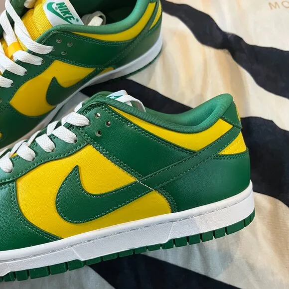 Nike Dunk Low Sp Shoes Varsity Maize Pine Green