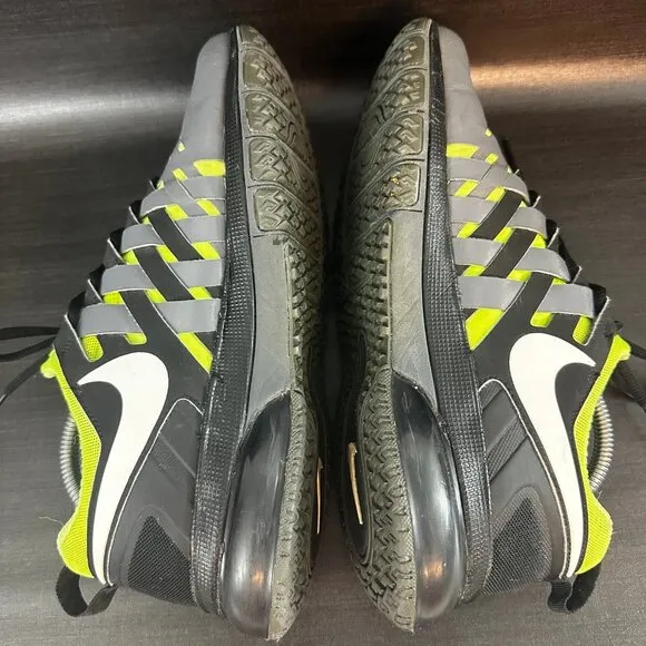 Nike Fingertrap Max Men’s size 8 Black Volt Cushion Running Walking Shoes 644673