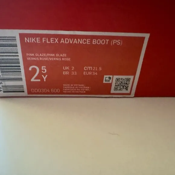 Nike Flex Advance  Boot (PS) Size 2.5Y EUC