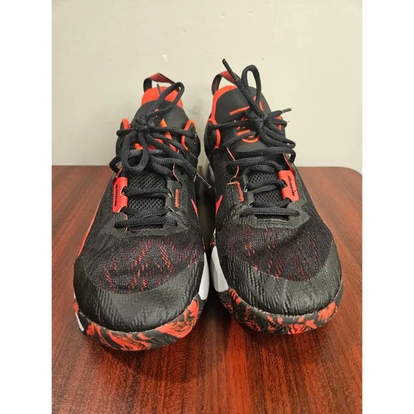Nike Giannis Immortality 2 Basketball Shoes Black Red Low Top DM0825-005 9.5