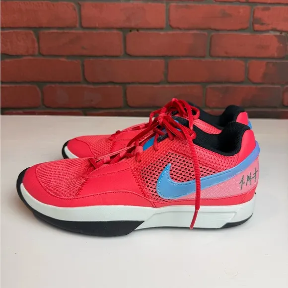 Nike Ja 1 Mens Hunger EP  Shoes - Ember Glow DR8785-800 Size 8