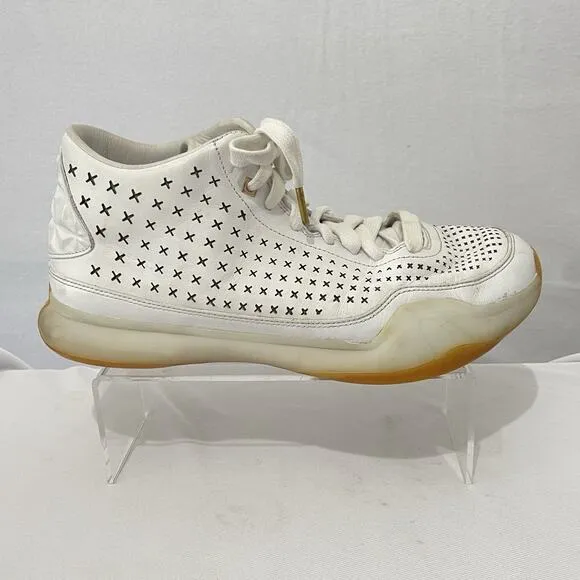Nike Kobe X Mid EXT White Gum Sneakers Mens 10 Basketball Shoes 802366-100
