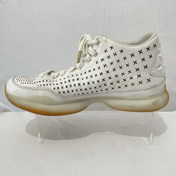 Nike Kobe X Mid EXT White Gum Sneakers Mens 10 Basketball Shoes 802366-100