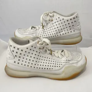 Nike Kobe X Mid EXT White Gum Sneakers Mens 10 Basketball Shoes 802366-100