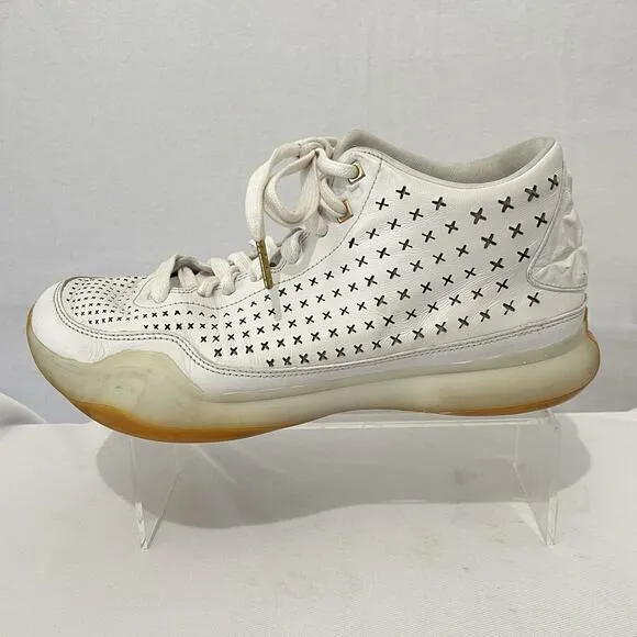 Nike Kobe X Mid EXT White Gum Sneakers Mens 10 Basketball Shoes 802366-100