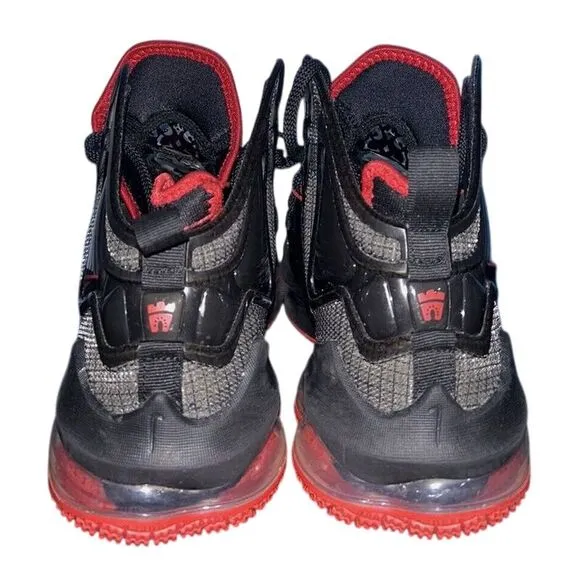 Nike Lebron 19 GS Bred Size 5y Black Red DD0418-011‎