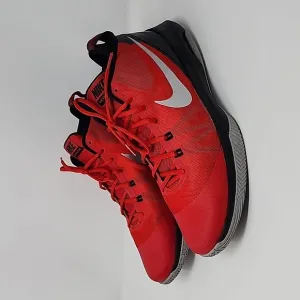 Nike Men' Air Versitile Basketball Shoe Red 852431-600 Mesh Low Top Lace Size 14