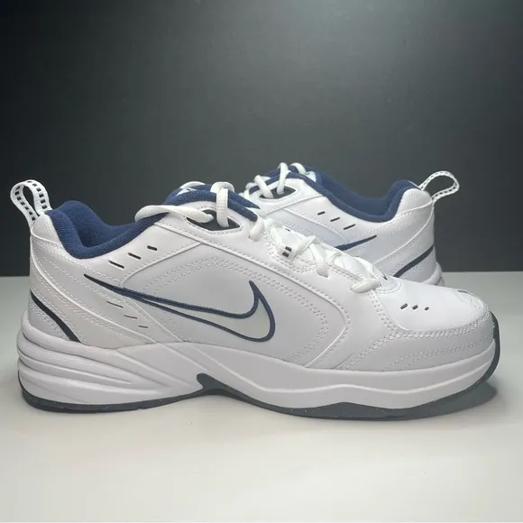 Nike Men’s Air Monarch IV 415445-102 White Casual Shoes Sneakers Size 10