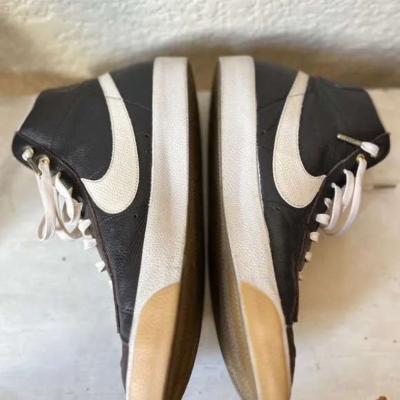 Nike Men’s‎ brown Hi top lace up sneakers shoes size 13