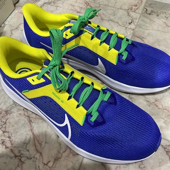 Nike Pegasus 40 Brazil CBF blue yellow fn0020-401