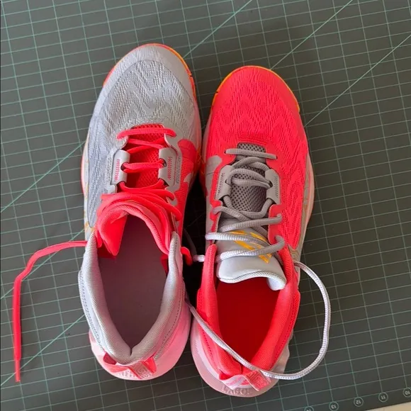 Nike Pink and Gray Athletic Shoes