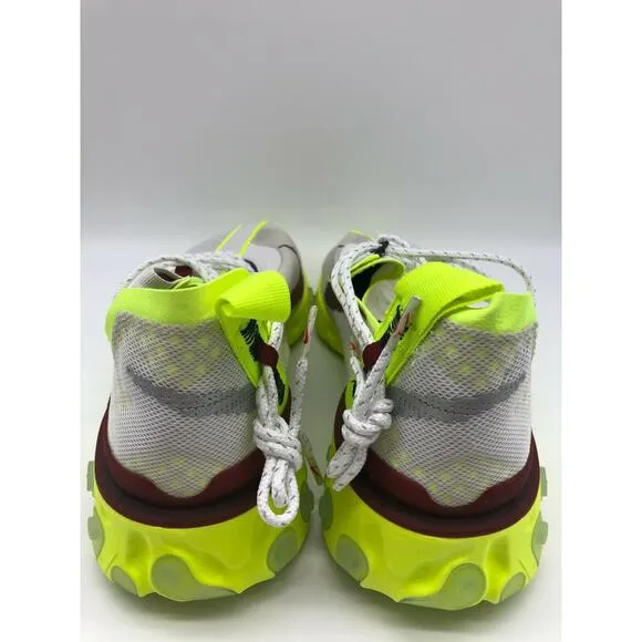 Nike React ISPA Sneakers Platinum Volt Running Shoes CT2692 002 Men's Size 10🛒