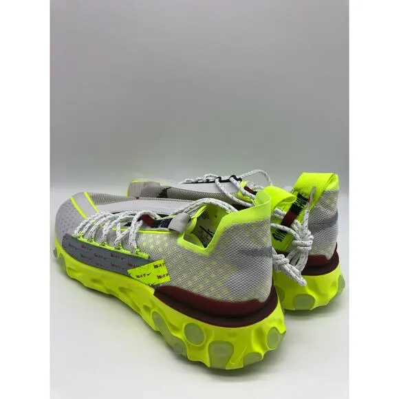 Nike React ISPA Sneakers Platinum Volt Running Shoes CT2692 002 Men's Size 10🛒